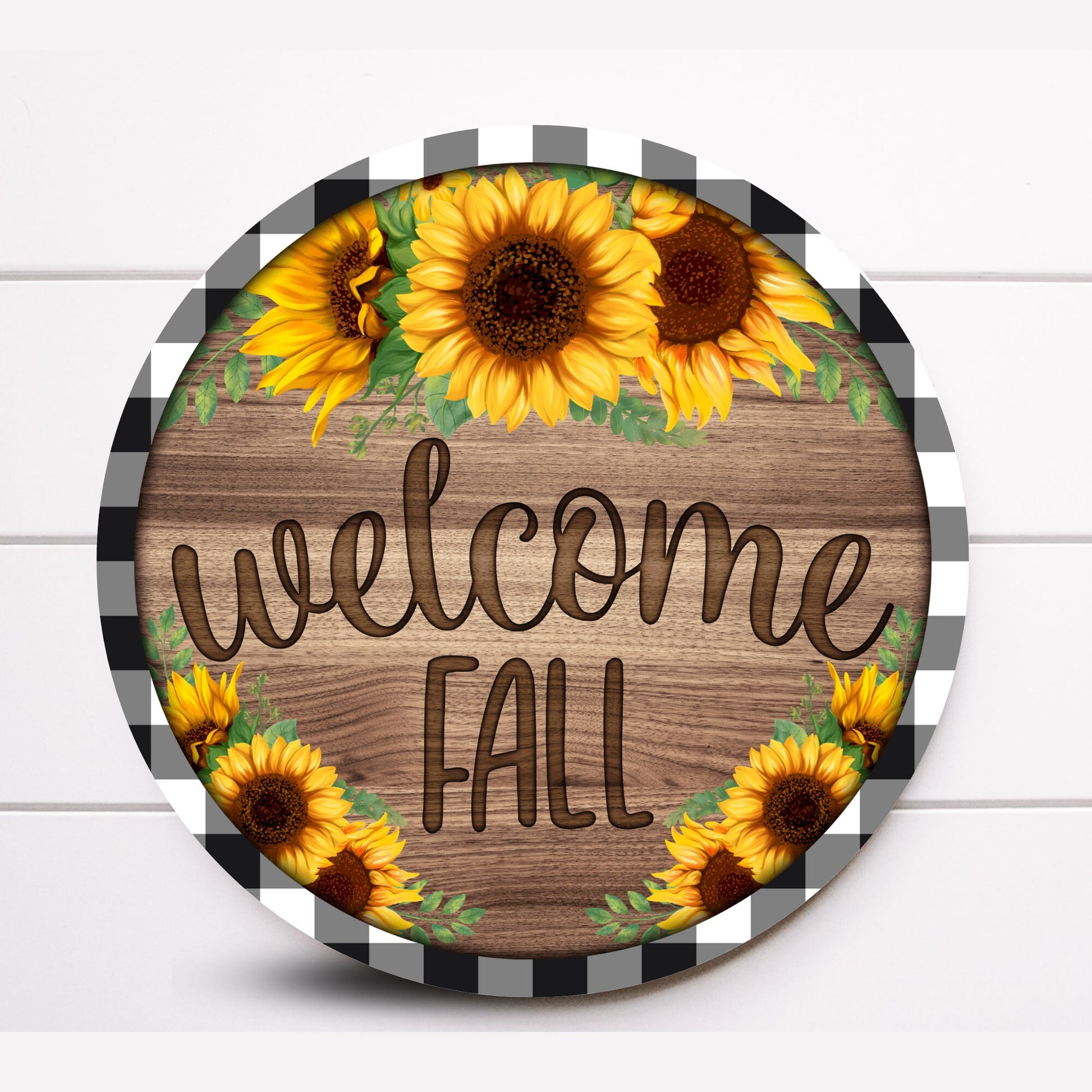 Wreath Sign, Hello Welcome Fall Wreath Sign, Door Hanger, Farmhouse Wreath Sign, Sugar Pepper Designs , Signs For Wreaths, Door Decor