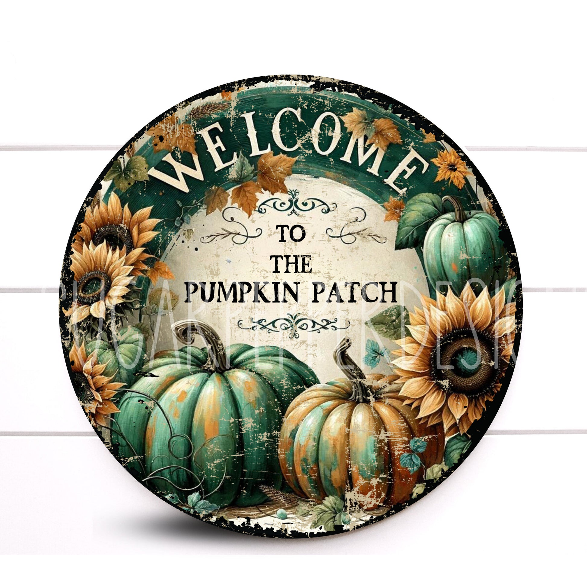 Wreath Sign, Fall Wreath Sign, Welcome to The Pumpkin Patch Metal Wreath Sign, Sugar Pepper Designs, Sign For Wreath, Thanksgiving Supplies