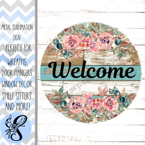 Wreath Sign, Wreath Sign, Welcome Wreath Sign, Sugar Pepper Designs, Sign For Wreath, Door Decor