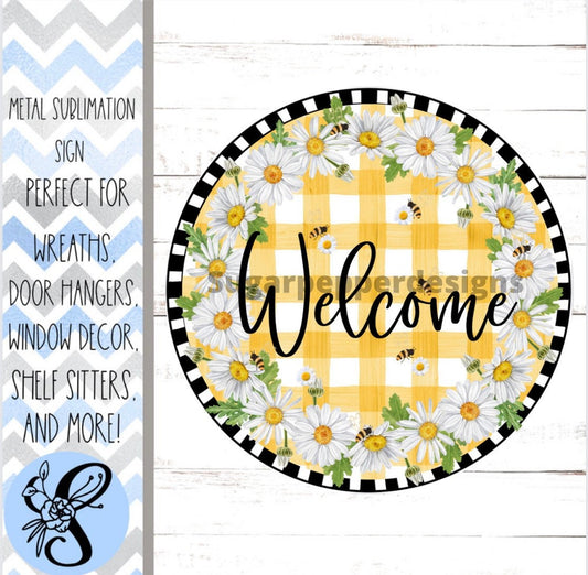 Wreath Sign, Wreath Sign, Welcome Wreath Sign, Bee Wreath Sign, Everyday Wreath Sign, Sugar Pepper Designs, Sign For Wreath, Door Decor