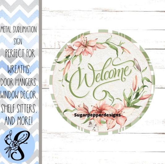 Wreath Sign, Wreath Sign, Welcome Wreath Sign, Floral Everyday Wreath Sign, Sugar Pepper Designs, Sign For Wreath, Door Decor