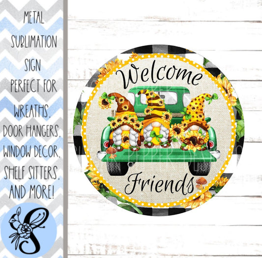 Wreath Sign, Round Welcome Floral Everyday Wreath Sign, Sugar Pepper Designs, Sign For Wreath, Door Decor