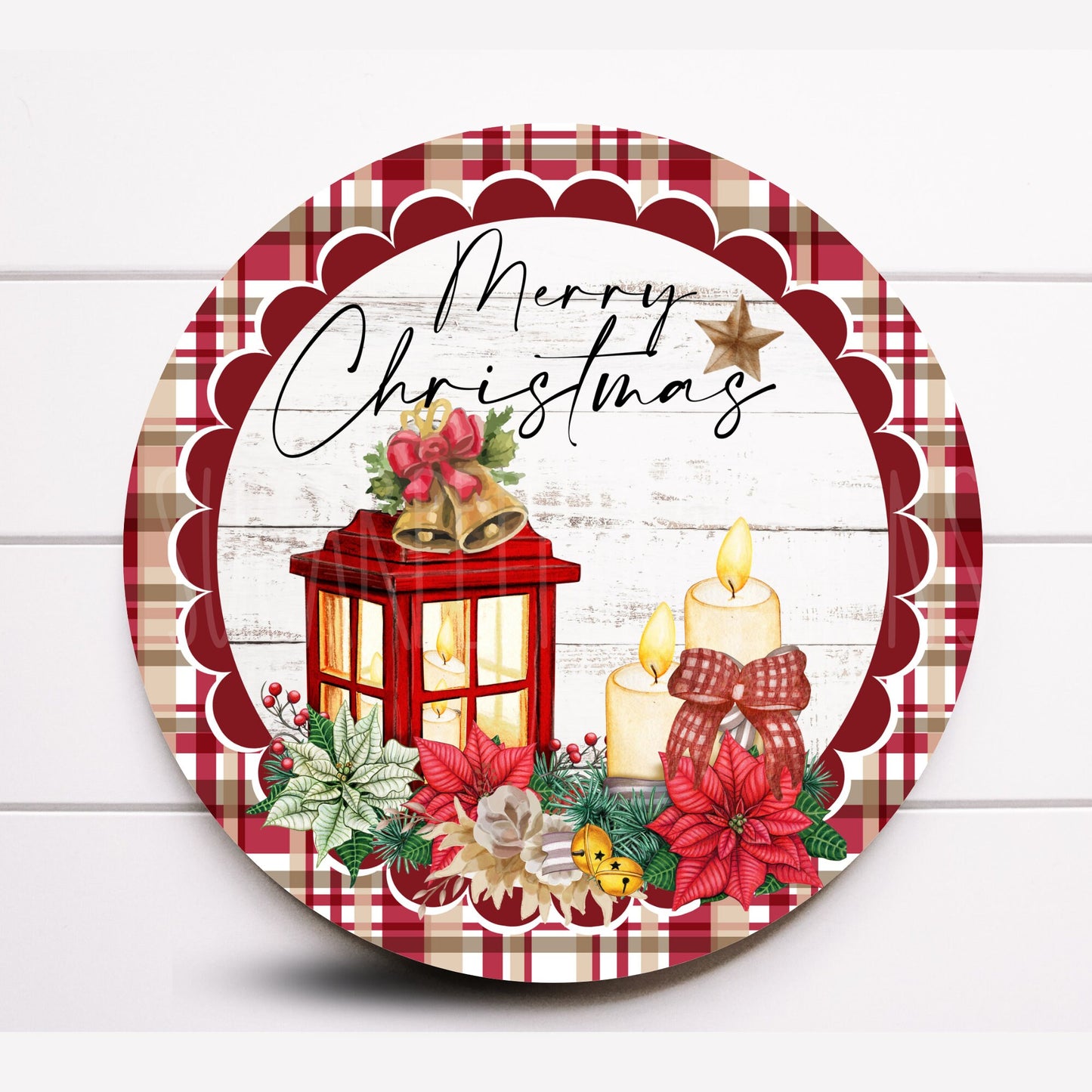 Wreath Sign, Merry Christmas Sign, Christmas Tree Sign, Sugar Pepper Designs, Sign For Wreath