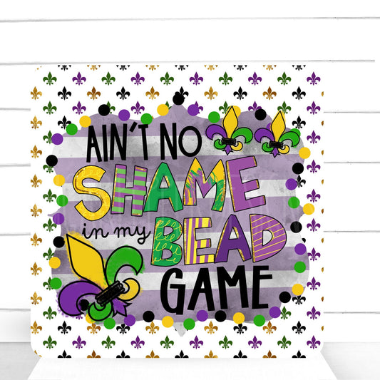 Wreath Sign, Mardi Gras Wreath Sign, Throw Me Something Mister Wreath Sign, Sugar Pepper Designs, Sign For Wreath