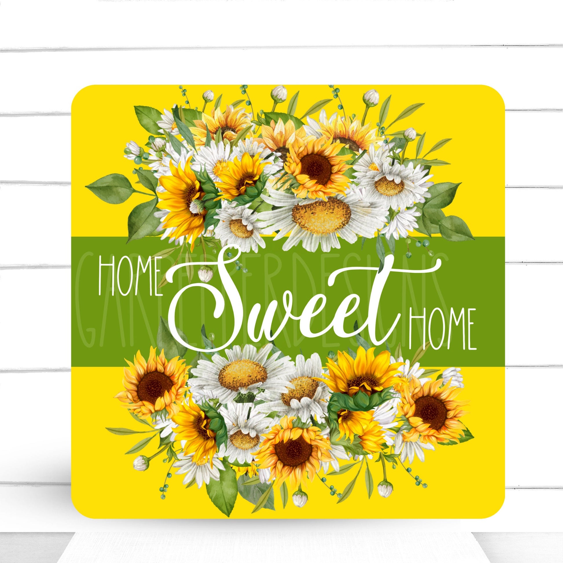 Wreath Sign, Sunflower Sign, Everyday Wreath Sign, Summer Wreath Sign, Sugar Pepper Designs, Sign For Wreath, Door Decor